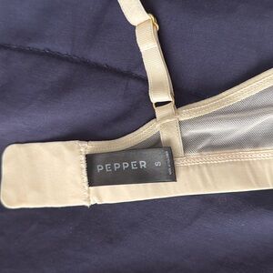 Pepper Limitless Wirefree Scoop Bra in White Smoke